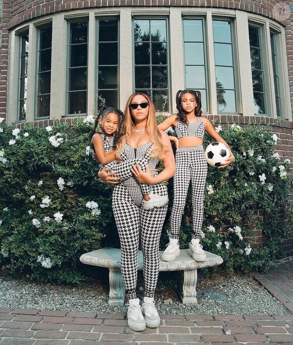 Beyoncé et ses filles, Blue Ivy, 11 ans et Rumi, 6 ans