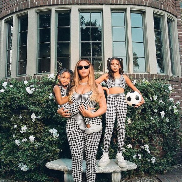 Beyoncé et ses filles, Blue Ivy, 11 ans et Rumi, 6 ans