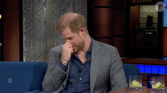 Le prince Harry donne une interview sur le plateau de Stephen Colbert à propos de la vie après la mort 