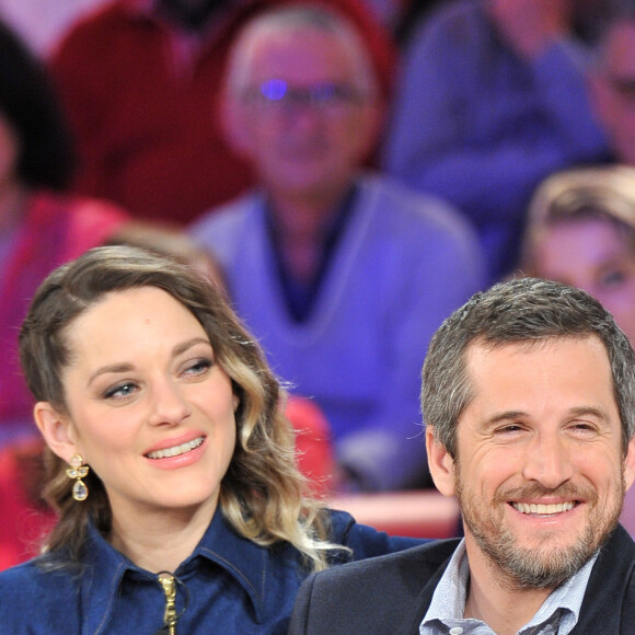 Exclusif - Marion Cotillard et Guillaume Canet - Enregistrement de l'émission "Vivement Dimanche prochain" présentée par M.Drucker et diffusée le 5 mai sur France 2, le 29 avril 2019.