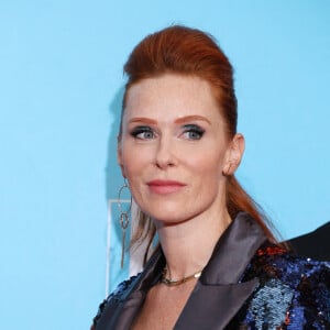 Audrey Fleurot lors du photocall de la soirée de clôture de la 25ème édition du Festival de la fiction de la Rochelle, France, le 16 septembre 2023.