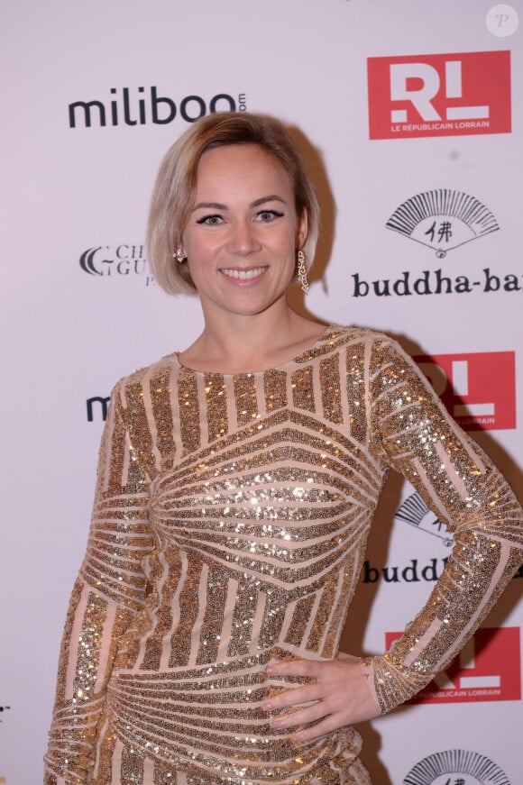 Il s'agit d'Emmanuelle Berne.
La danseuse Emmanuelle Berne lors du cocktail de lancement de la tournée "Entre Nous" by D'pendanse, au Buddha-Bar à Paris, France, le 28 janvier 2020. © Rachid Bellak/Bestimage