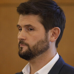 Le suicide de Nicolas, 15 ans, a bouleversé de nombreuses personnalités comme Christophe Beaugrand.
Christophe Beaugrand - Les célébrités participent au lancement de l'opération "Une jonquille contre le Cancer" sur la place du Panthéon à Paris. © Denis Guignebourg / Bestimage 