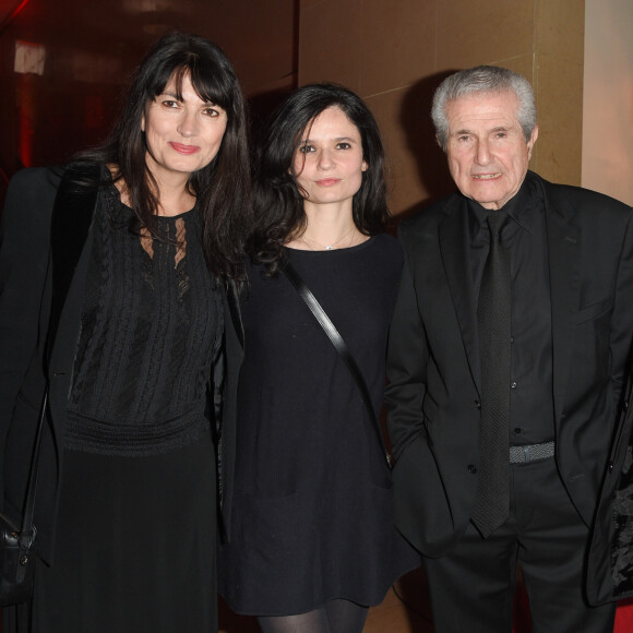 Valérie Perrin, Salomé Lelouch, Claude Lelouch et Pierre Santini - Soirée bicentenaire des Caisses d'Epargne au Palais de Chaillot à Paris, France, le 21 mars 2018. © Coadic Guirec/Bestimage 