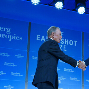 Le prince William, prince de Galles, intervient lors du Earthshot Prize Innovation Summit au Plaza Hotel à New York le 19 septembre 2023. 