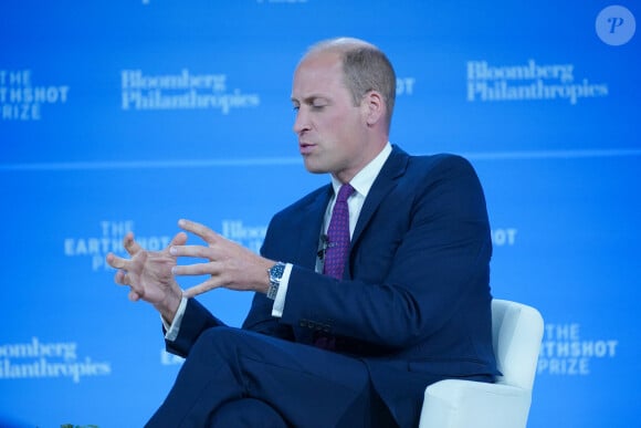 D'après lui, une seule explication : l'absence de Kate Middleton à ses côtés
Le prince William, prince de Galles, intervient lors du Earthshot Prize Innovation Summit au Plaza Hotel à New York le 19 septembre 2023. 