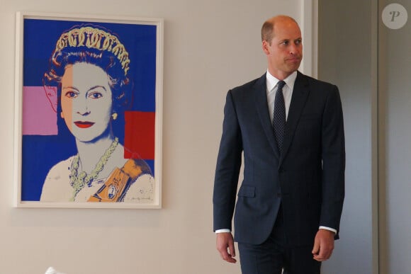 Le prince William, prince de Galles, tient une audience avec le président de l'Équateur, Lasso Mendoza, à l'Assemblée générale des Nations Unies à New York City, New York, Etats-Unis, le 19 septembre 2023. 