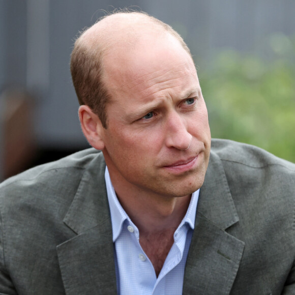 Nerveux, le prince William ?
Le prince William de Galles en visite à l'association caritative We Are Farming Minds à Kings Pitt Farm à Hereford. 