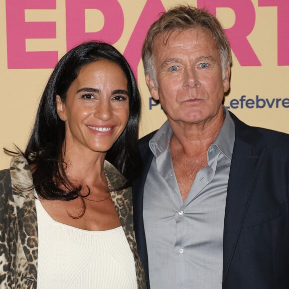 Franck Dubosc et sa femme Danièle - Avant-première du film "Nouveau départ" à l'UGC Ciné Cité les Halles à Paris 18 septembre 2023. © Coadic Guirec/Bestimage