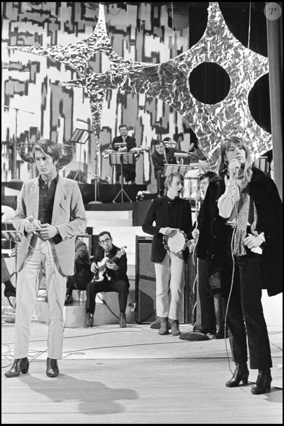 Françoise Hardy et Jacques Dutronc en 1967