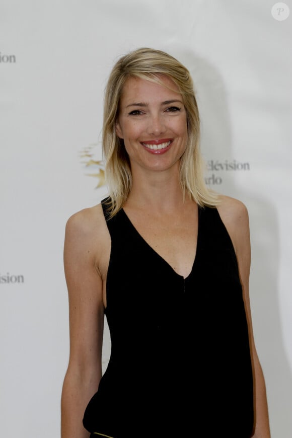 Archives - Sidonie Bonnec pour "Enquètes Criminelles" - Photocall pendant le 51ème festival de la télévision de Monte-Carlo en 2011. 