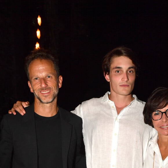 Laurent Milchior, Aurélien Enthoven, Rachida Dati - Front Row du défilé Etam Live Show 2023 au Palace à Paris le 26 septembre 2023. © Veeren / Bestimage 