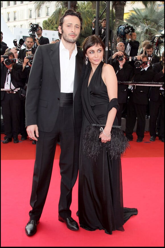 Michaël Cohen et Emmanuelle Béart lors du Festival de Cannes