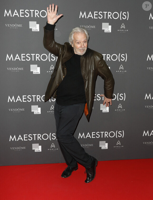 Il a assuré avec passion la promotion de la pièce de Samuel Benchetritt
Pierre Arditi - Avant-première du film "Maestro(s)" au Cinéma UGC Normandie à Paris le 5 décembre 2022. © Marc Ausset-Lacroix/Bestimage