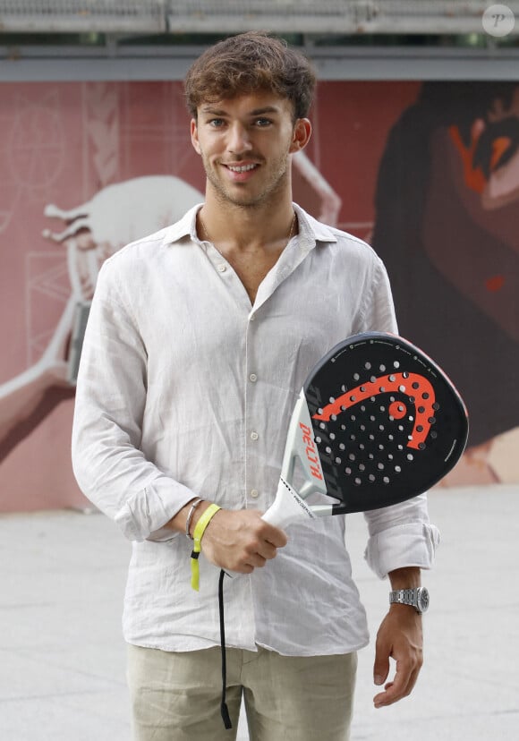 Pierre Gasly - People dans les tribunes lors de la finale du tournoi Greenweez Paris Major Premier Padel 2023 à Roland Garros, Paris le 10 septembre 2023. © Marc Ausset-Lacroix/Bestimage