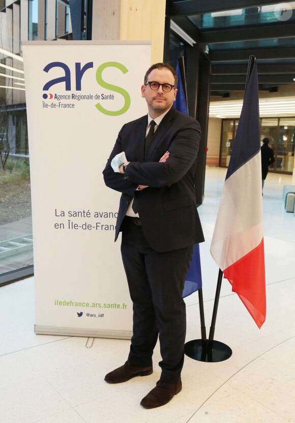 Info - Aurélien Rousseau nommé directeur de cabinet de la Première ministre E. Borne - Portrait de Aurélien Rousseau, directeur général de l'ARS (Agence Régionale de Santé) Ile de France à Saint-Denis le 19 janvier 2021 © Panoramic / Bestimage