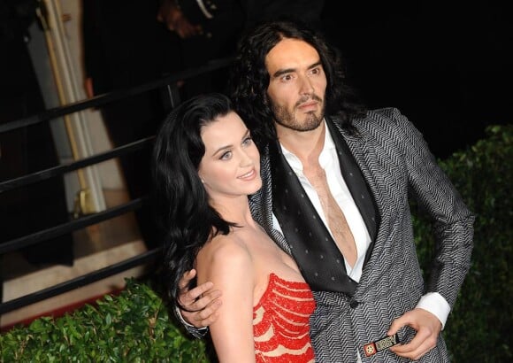 Katy Perry et Russell Brand à la soirée Vanity Fair le 7 mars à Los Angeles