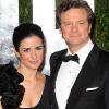Colin Firth et sa femme à la soirée Vanity Fair le 7 mars à Los Angeles