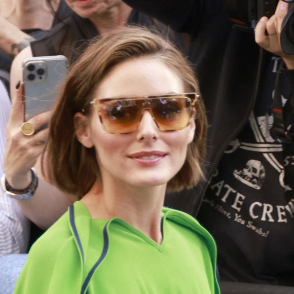 Olivia Palermo - Personnalités au défilé de mode prêt-à-porter Victoria Beckham Printemps/été 2024 lors de la Fashion Week de Paris (PFW) , le 29 septembre 2023. © Christophe Aubert / Bestimage 