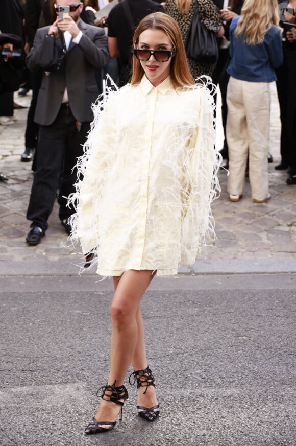 Guest - Personnalités au défilé de mode prêt-à-porter Victoria Beckham Printemps/été 2024 lors de la Fashion Week de Paris (PFW) , le 29 septembre 2023. © Christophe Aubert / Bestimage 