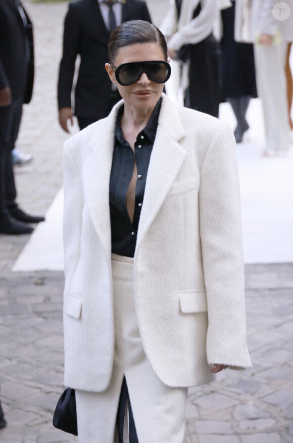 Lisa Rinna - Personnalités au défilé de mode prêt-à-porter Victoria Beckham Printemps/été 2024 lors de la Fashion Week de Paris (PFW) , le 29 septembre 2023. © Christophe Aubert / Bestimage 