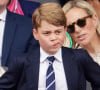 Le prince George sera roi d'Angleterre dans quelques années
Le prince George de Cambridge - La famille royale regarde la grande parade qui clôture les festivités du jubilé de platine de la reine à Londres