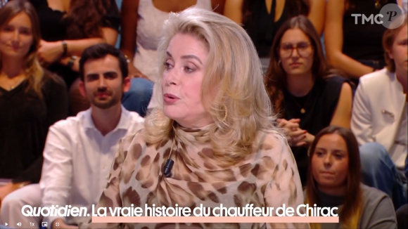Catherine Deneuve et Jean-Michel Aphatie en désaccord dans "Quotidien".