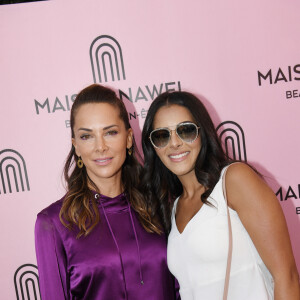 Exclusif - Mélissa Theuriau et sa belle soeur Nawel Debbouze - Inauguration de l'institut de beauté "Maison Nawel" à Marrakech au Maroc le 17 juin 2022. © Rachid Bellak/Bestimage 