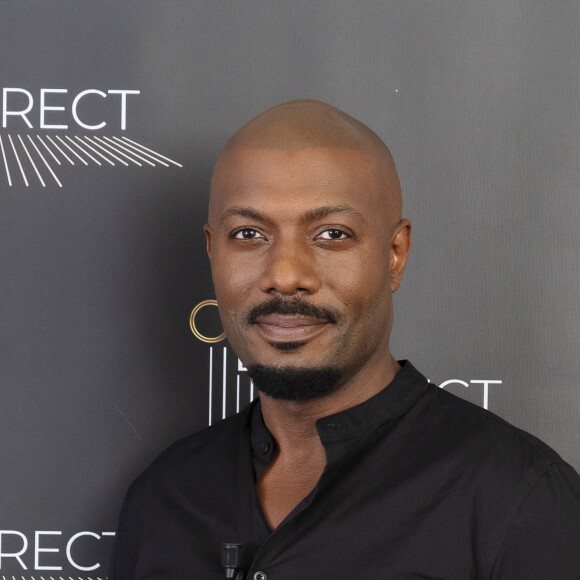 Exclusif - Harry Roselmack - Backstage de l'émission On Est En Direct (OEED) du samedi 02/10/2021, présentée par L.Salamé et L.Ruquier, avec pour invités: A.Lear, M.Fau, A.Dombasle, R.Febvre, M.Fraize, C.Clair, N.Diat, H.In Paris, H.Roselmack, J.Magre et en invité politique JL.Melenchon - Paris le 02/10/2021 - ©Jack Tribeca/Bestimage 