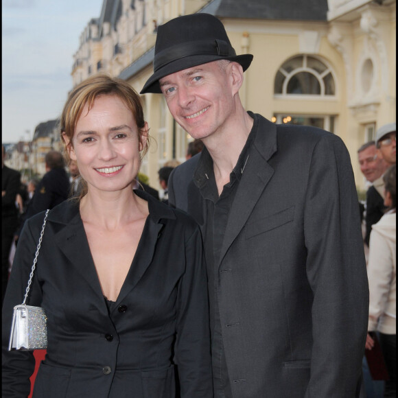 Sandrine Bonnaire et Guillaume Laurant au Festival du film de Cabourg en 2008