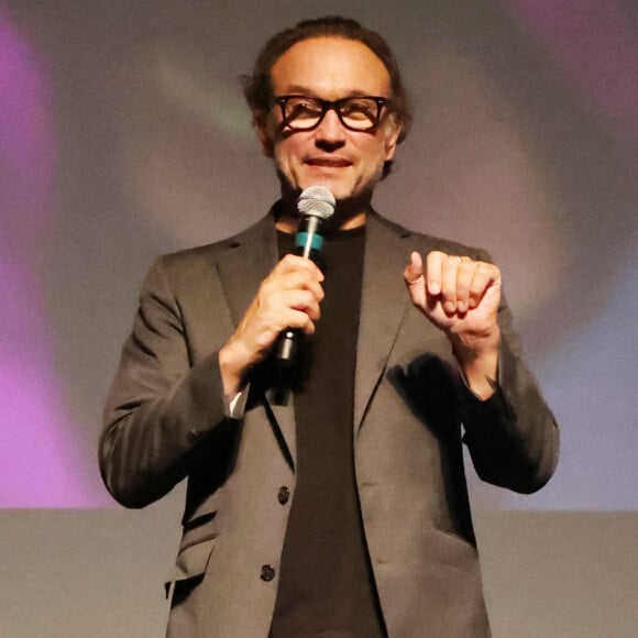 Le couple assistait à la 12ème édition du festival "De l'écrit à l'écran".
Exclusif - Vincent Perez sur la scène de la 12ème édition du festival "De l'écrit à l'écran" à Montélimar. Le 23 septembre 2023 © Denis Guignebourg / Bestimage 