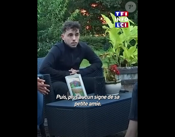 L'adolescente de 15 ans s'est volatilisée sur le chemin qui l'amenait de chez elle à la gare de Saint-Blaise-la-Roche, pour rejoindre son petit ami Tao à Strasbourg.
Tao - Capture d'écran de TF1.