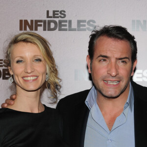 Archive - Alexandra Lamy et Jean Dujardin lors de l'avant-premiere des Infideles a Paris le 14 fevrier 2012