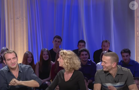 Jean Dujardin et Alexandra Lamy dans l'émission de Thierry Ardisson.