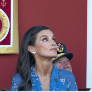 Felipe VI, Reine Letizia - Parade Militaire de la Fête Nationale, Madrid, Espagne, 12 octobre 2023.