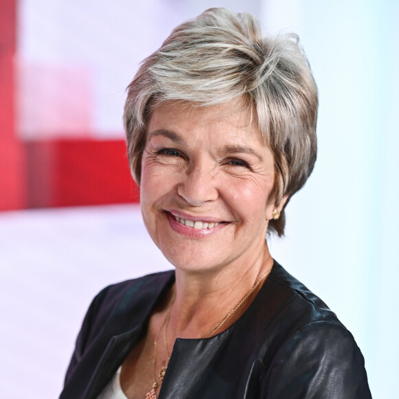 Exclusif - Veronique Jannot - Enregistrement de l'émission Vivement dimanche au studio Gabriel, présentée par M.Drucker et diffusée sur France 3 le 15 octobre 2023. © Guillaume Gaffiot / Bestimage