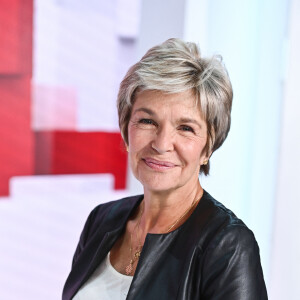 Exclusif - Veronique Jannot - Enregistrement de l'émission Vivement dimanche au studio Gabriel, présentée par M.Drucker et diffusée sur France 3 le 15 octobre 2023. © Guillaume Gaffiot / Bestimage