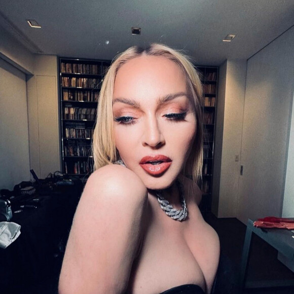Madonna sur les réseaux sociaux.