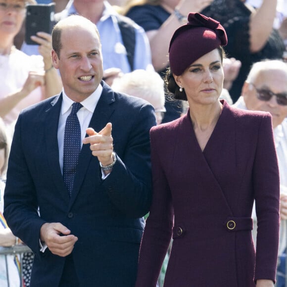 Le manoir serait visité par le fantôme d'un prêtre catholique, a-t-il fait savoir
Le prince William, prince de Galles, et Catherine (Kate) Middleton, princesse de Galles assistent à un service religieux marquant le premier anniversaire de la mort de la reine Elizabeth II à la cathédrale St Davids à Haverfordwest dans le Pembrokeshire, pays de Galles, Royaume Uni, le 8 septembre 2023. 