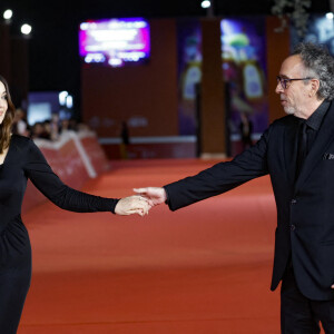 Monica Bellucci, Tim Burton à la première du film "Maria Callas, Lettres et Mémoires" lors du 18ème Rome International Film Festival, à l'auditorium Parco Della Musica de Rome, Italie, le 20 octobre 2023. © SGP/Bestimage