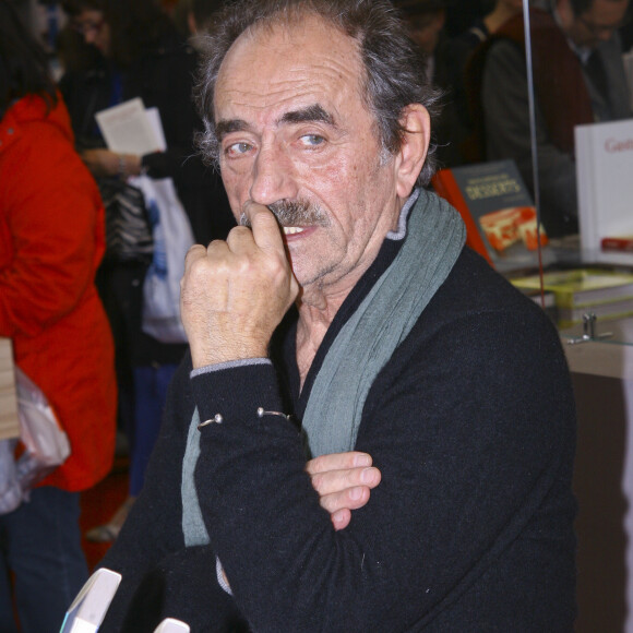 Richard Bohringer - 33eme edition du Salon du Livre de la porte de Versailles a Paris le 24 mars 2013.