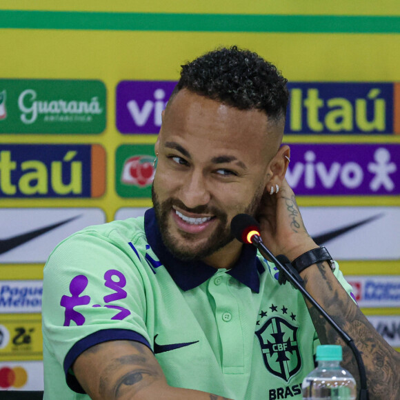 Neymar Jr. conférence de presse à Belem, le 7 septembre 2023.