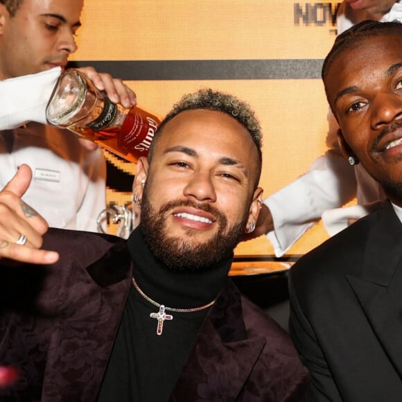 Neymar et le basketteur Jimmy Butler.