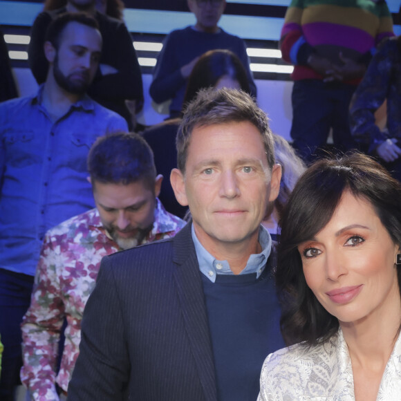 Le compagnon de Géraldine Maillet a évoqué la situation très compliquée de l'Olympique lyonnais
 
Exclusif - Daniel Riolo et sa compagne Géraldine Maillet - Sur le plateau de l'émission TPMP (Touche Pas à Mon Poste) présentée en direct par C.Hanouna et diffusée sur C8 - Paris le 02/01/2023 - © Jack Tribeca / Bestimage