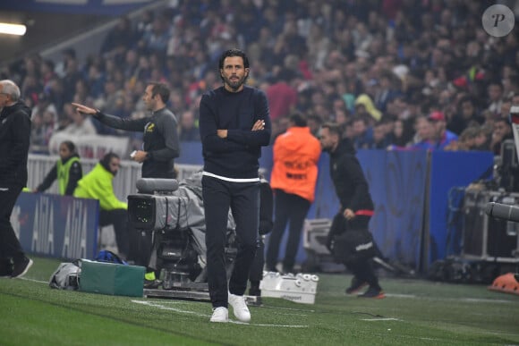 Fabio Grosso (lyon) - Match de football Ligue 1 Uber Eats opposant l'Olympique Lyonnais à Clermont Foot (1-2) à Lyon le 22 octobre 2023.