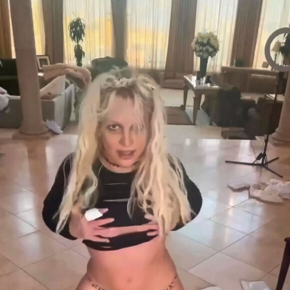 tante de la chanteuse. Leigh Ann Spears Wrather n'avait que onze ans.
Screenshot of Britney Spears, latest post on social media,