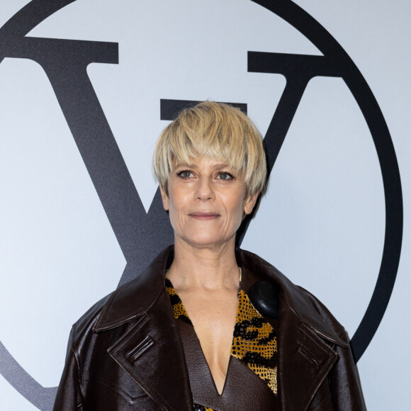 Marina Foïs - Photocall du défilé Louis Vuitton prêt-à-porter automne-hiver 2023/2024 lors de la Fashion Week de Paris (PFW), à Paris, France, le 6 mars 2023. © Olivier Borde/Bestimage 