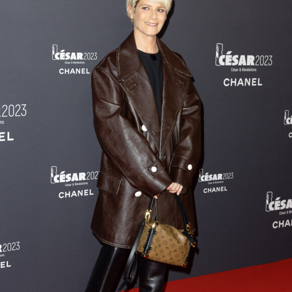 Marina Foïs - Photocall de la soirée des révélations des Cesar 2023 au Trianon à Paris le 16 janvier 2023. © Olivier Borde/Bestimage  Photocall of the Cesar 2023 revelations evening at the Trianon in Paris on January 16, 2023. 