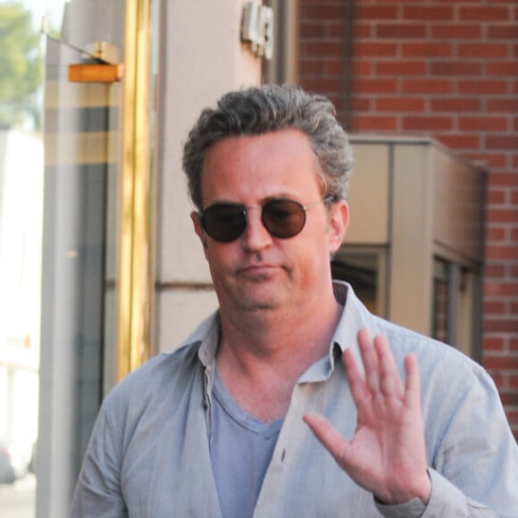 Matthew Perry se rend chez le docteur à Beverly Hills, le 1er septembre 2016 