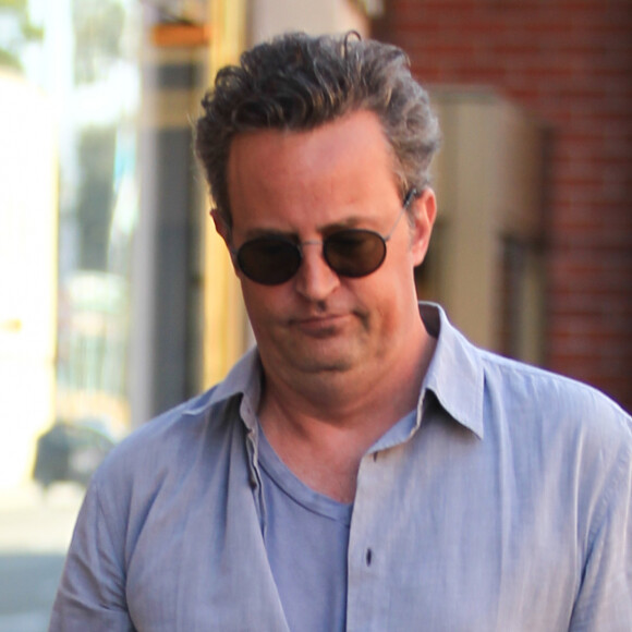 Matthew Perry se rend chez le docteur à Beverly Hills, le 1er septembre 2016 